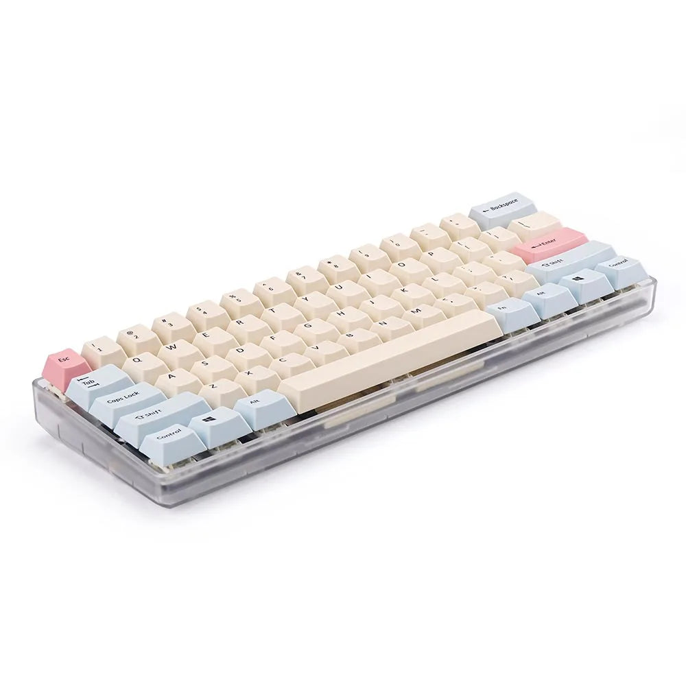 DIY DZ60 Mechanical Keyboard Kit – Open Source PCB, 61-Key Layout, Type-C, RGB, Compatible with Cherry & Gateron Switches