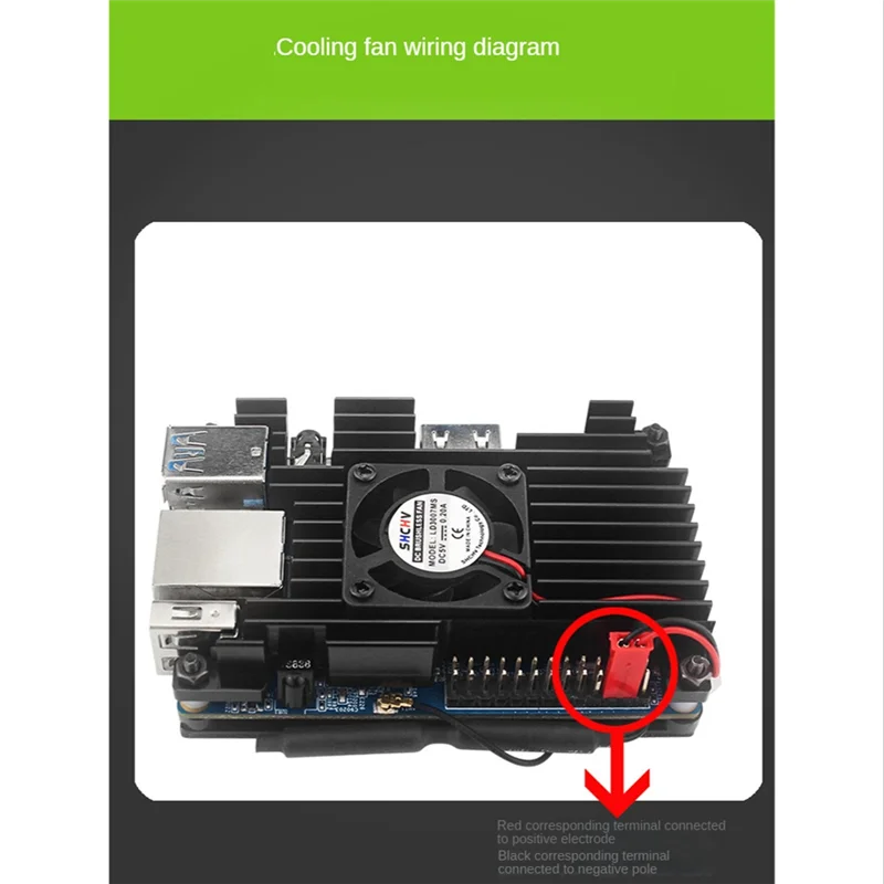 Aluminum Case with Cooling Fan for Orange Pi 4 LTS – Premium Protection and Efficient Passive Cooling Enclosure
