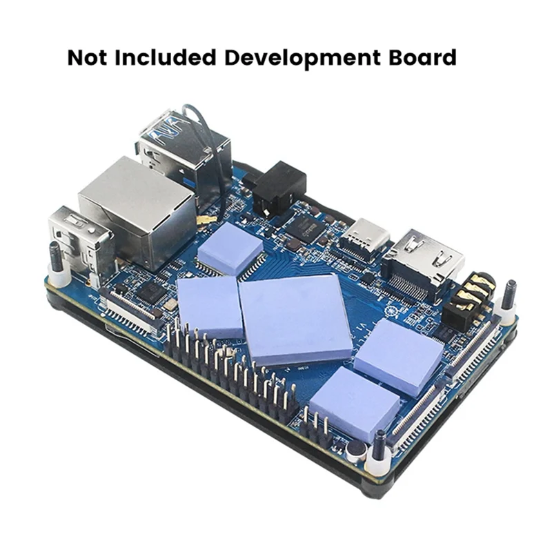 Aluminum Case with Cooling Fan for Orange Pi 4 LTS – Premium Protection and Efficient Passive Cooling Enclosure