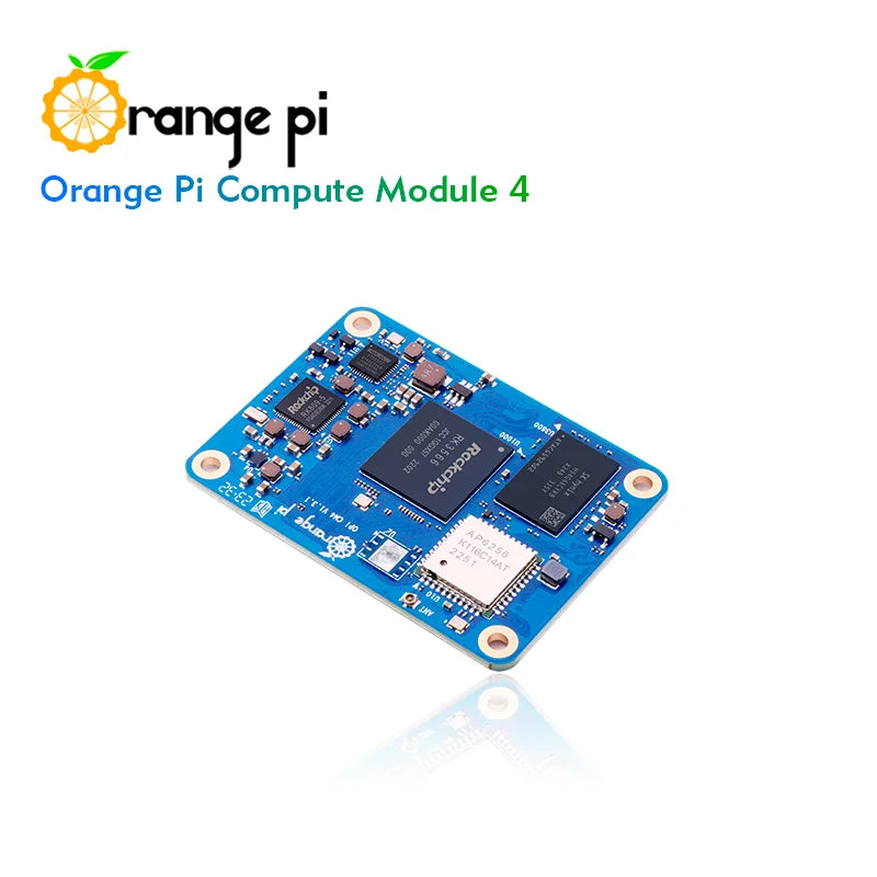 Orange Pi CM4 Compute Module with WiFi 5 & Bluetooth 5.0 BLE - RK3566 Quad-Core 64-bit Processor