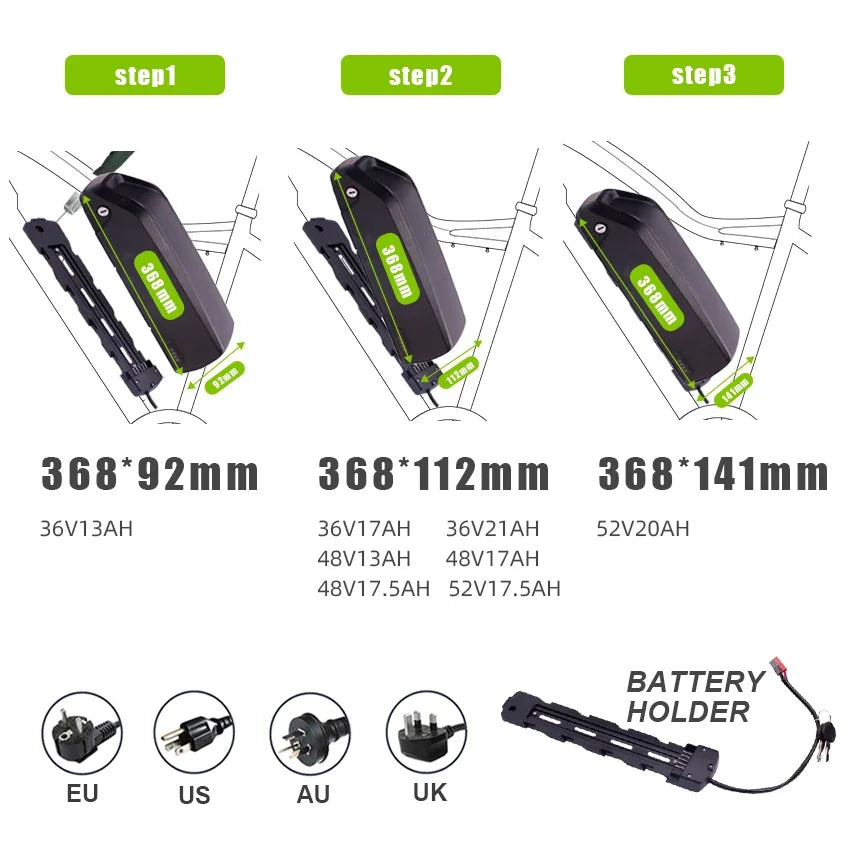 Bafang Mid Drive Motor Kits 1000W 750W 500W 250W Electric Bike Conversion Engine Kits Powerful BBSHD BBS02B BBS01B for E-Bike