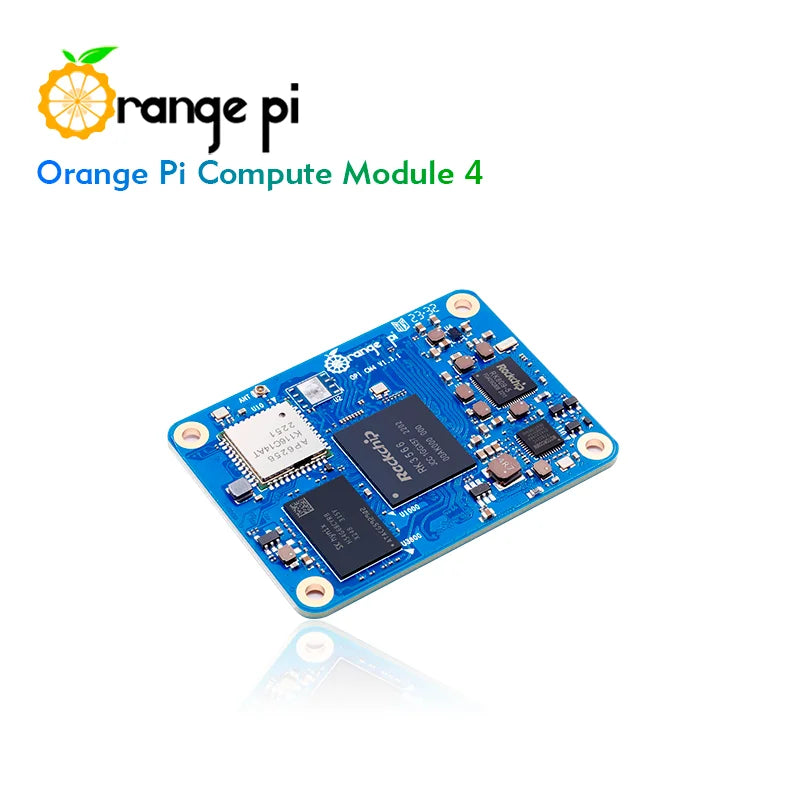 Orange Pi CM4 Compute Module with WiFi 5 & Bluetooth 5.0 BLE - RK3566 Quad-Core 64-bit Processor