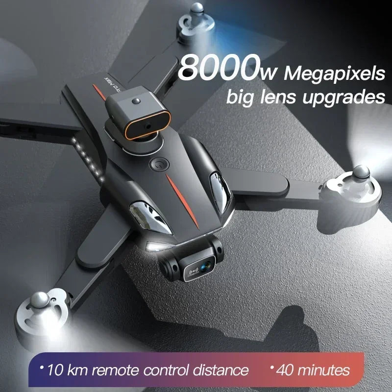 P11 Pro Max Drone 8K 5G GPS Professional Aerial Photography Drone with Dual Cameras, Obstacle Avoidance, and Brushless Motors