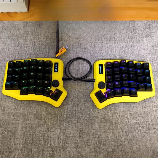 Sofle Split Mechanical Keyboard PCB Kit – Customizable Wired/Wireless RGB DIY Kit for Gamers and Enthusiasts