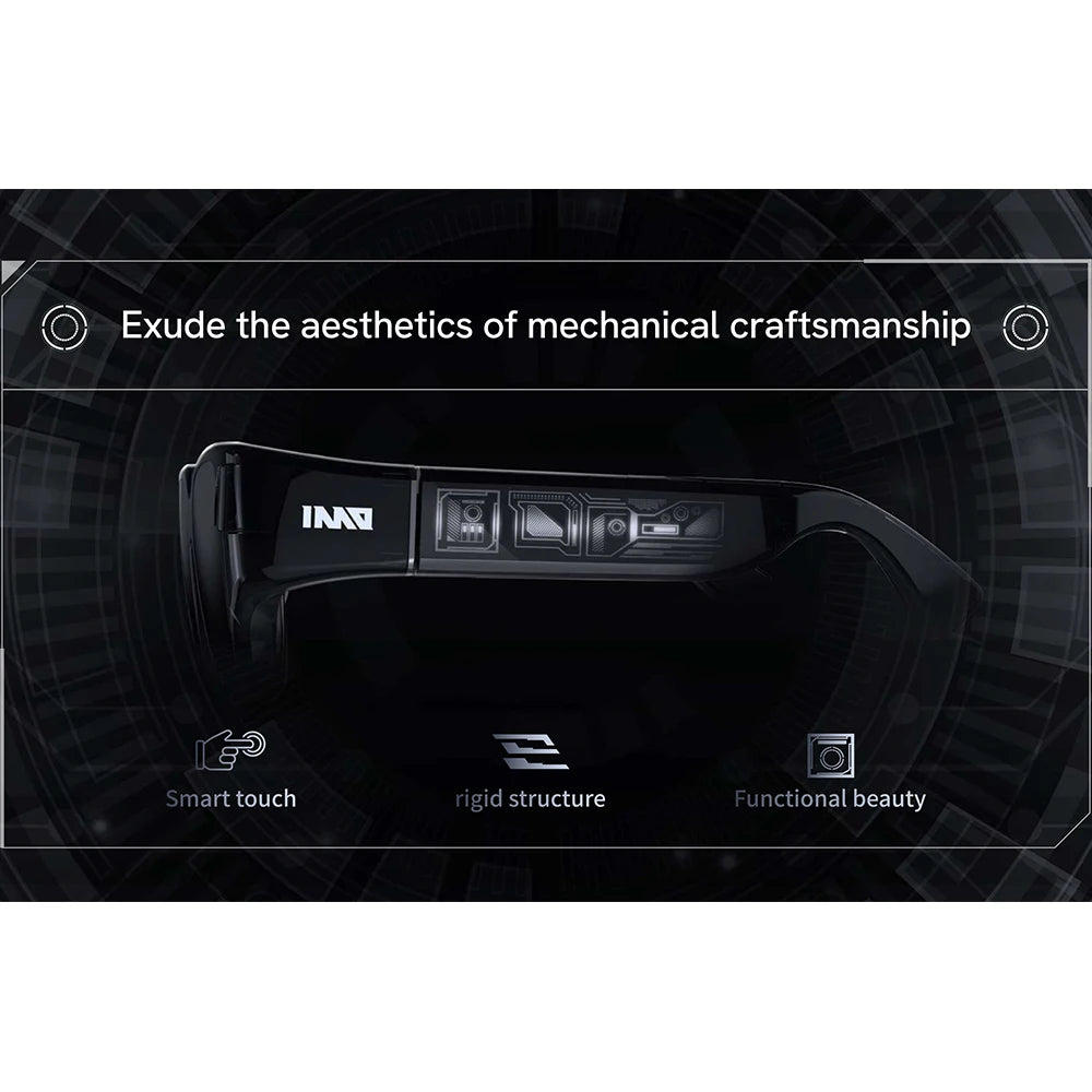 INMO Air Wireless AR Glasses – Advanced 3D Smart Glasses with HD Display, Integrated Camera, and Full-Color Virtual Reality