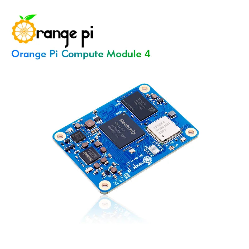 Orange Pi CM4 Compute Module with WiFi 5 & Bluetooth 5.0 BLE - RK3566 Quad-Core 64-bit Processor