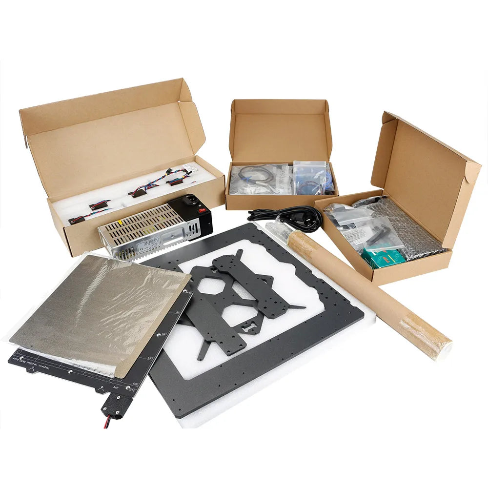 Clone Prusa I3 MK3S+ DIY 3D Printer Kit with Upgraded Pinda and Y-Axis Clamp | Complete 3D Printer Set