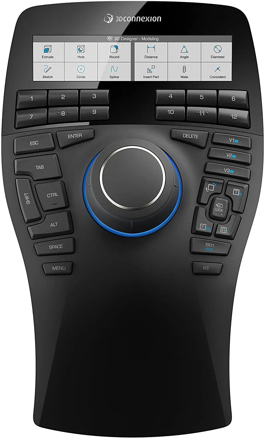 3D SpaceMouse Enterprise - Wireless 3D Navigation Mouse for CAD Professionals