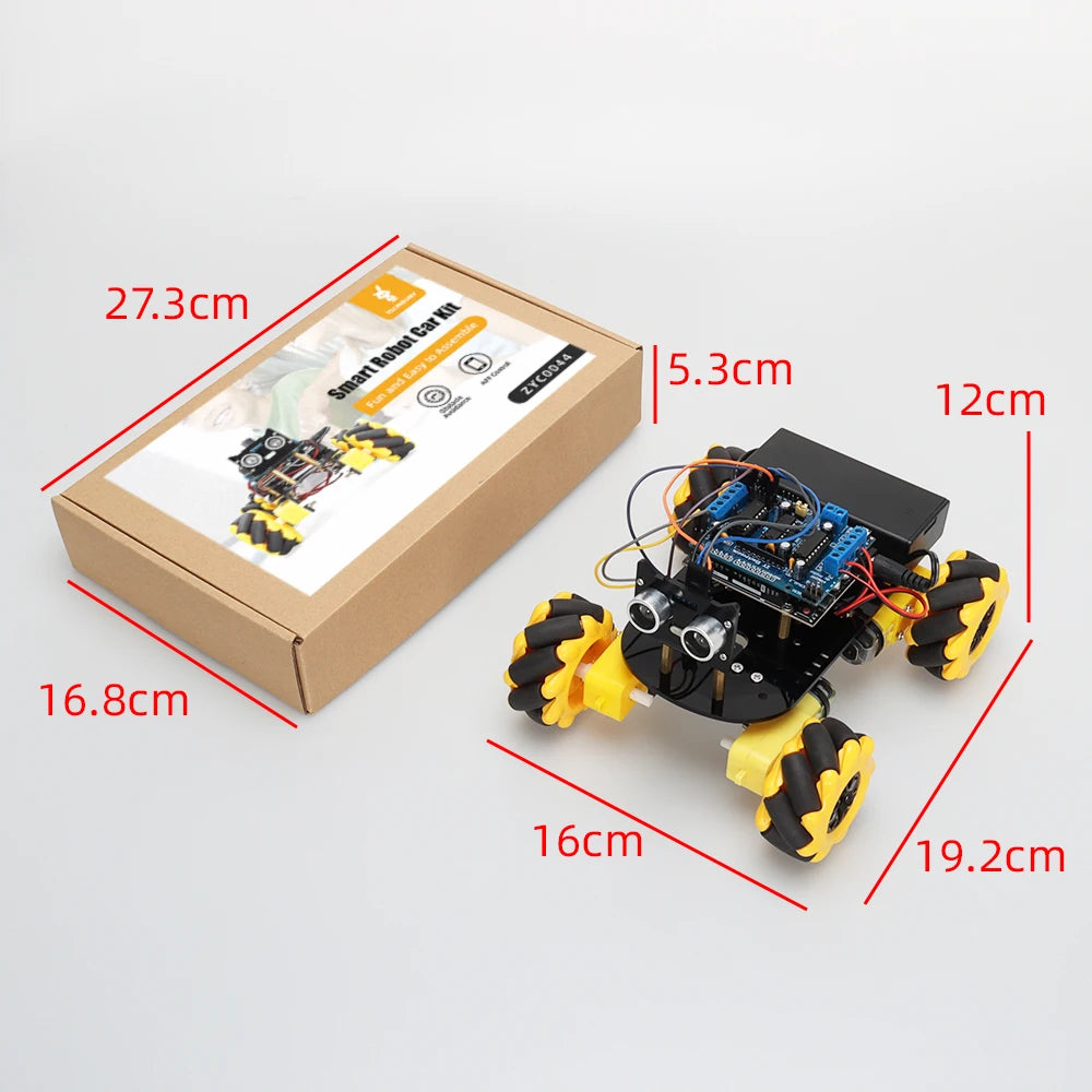 Robotics Kit for Arduino Programming - Professional Grade Electronics Set for Education and DIY Robotics Projects