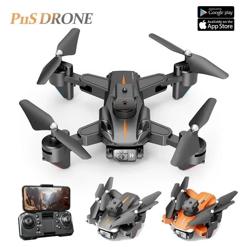 P11 Pro Max Drone 8K 5G GPS Professional Aerial Photography Drone with Dual Cameras, Obstacle Avoidance, and Brushless Motors