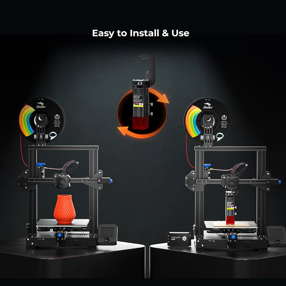 Creality High-Precision Laser Engraving Module Kit - 1.6W/5W/10W for Ender & CR Series 3D Printers