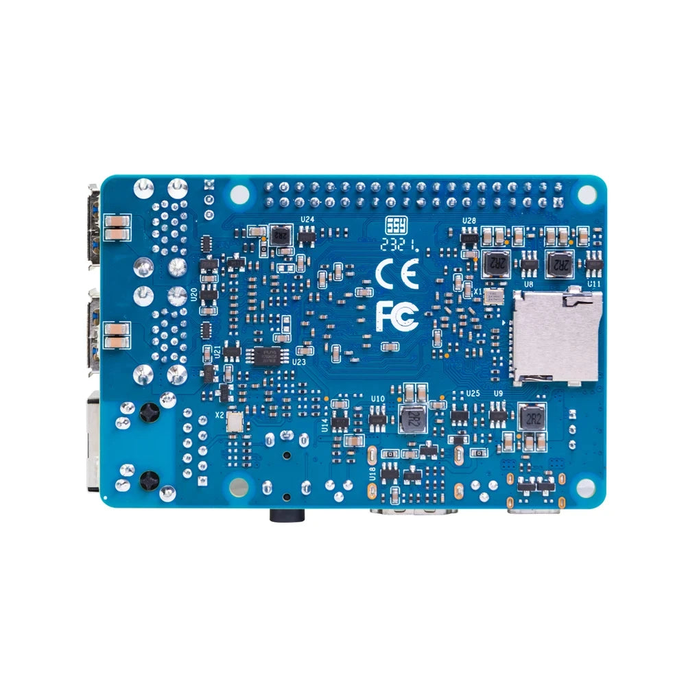 Banana Pi BPI-M5 4GB LPDDR4 Single Board Computer with Amlogic S905X3 – Open-Source Design Compatible with Odroid C4 and Raspberry Pi 4