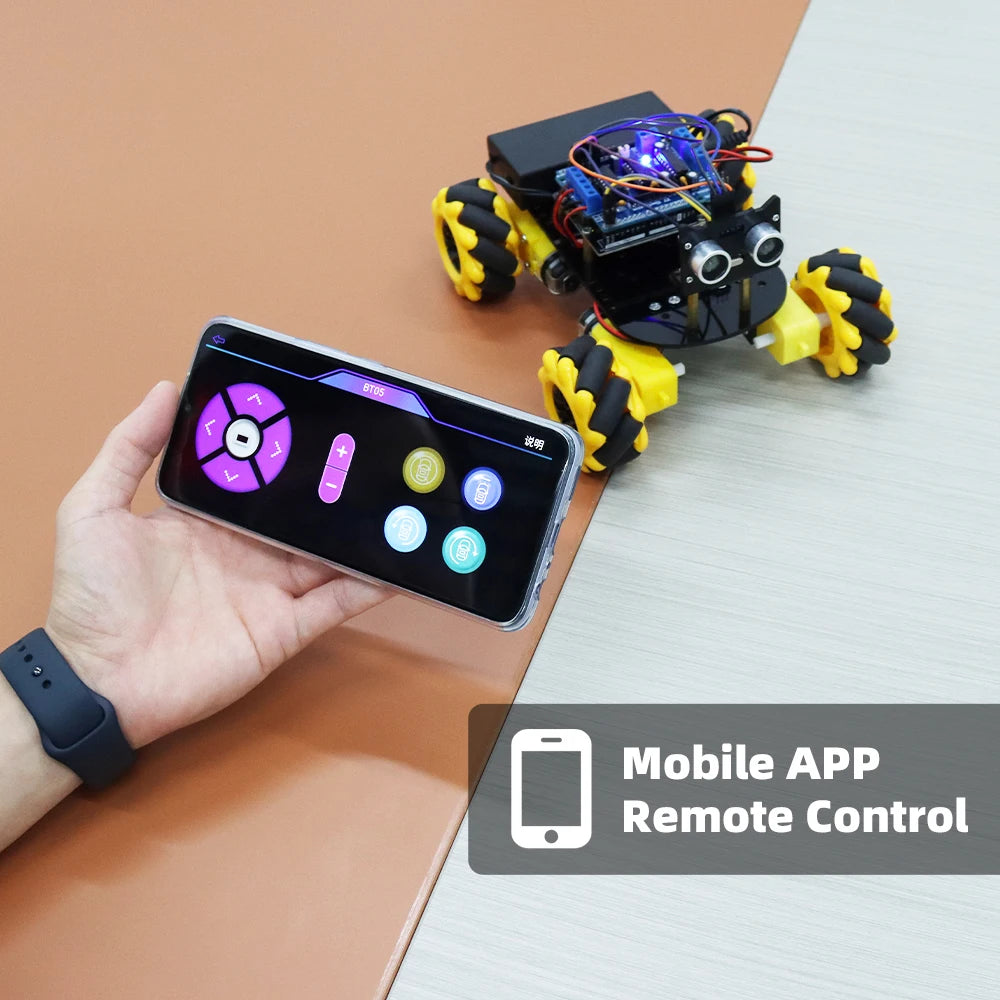 Robotics Kit for Arduino Programming - Professional Grade Electronics Set for Education and DIY Robotics Projects