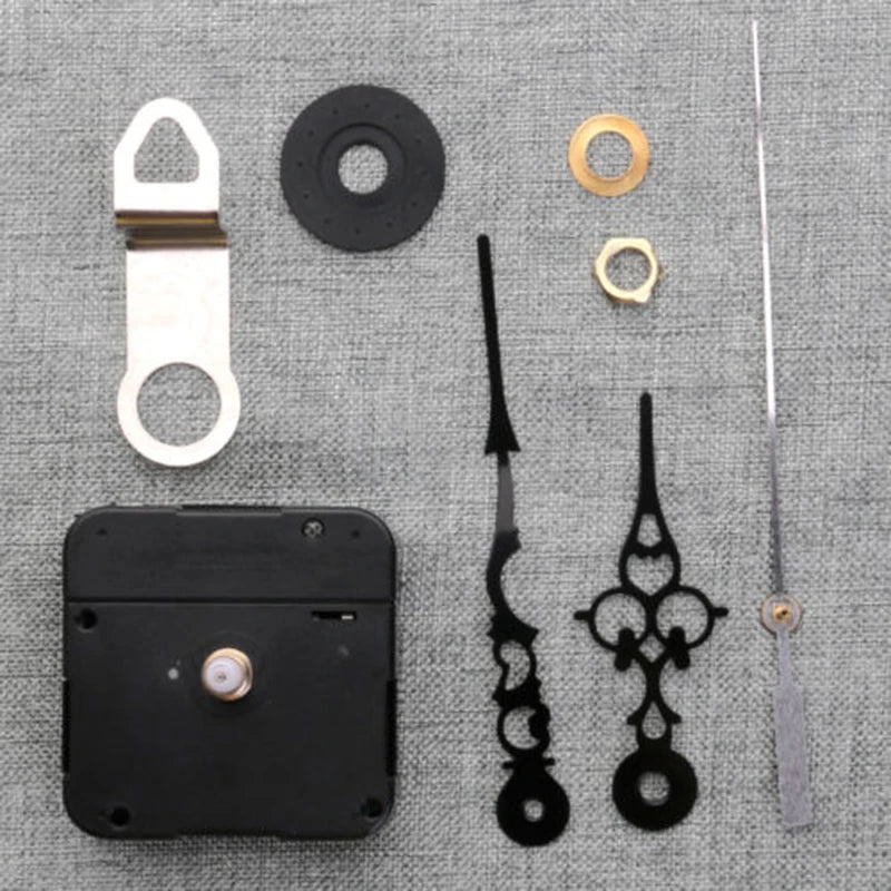 DIY Silent Sweep Quartz Clock Movement Kit – Precision Mechanism for Large Wall Clocks (5.6 x 5.6 x 1.6 cm)