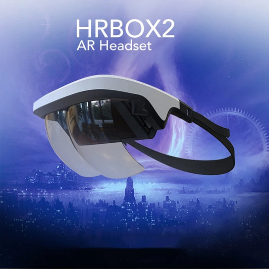 Go AR Headset: Smart 3D Augmented Reality Glasses for iPhone & Android - Immersive VR Experience for Videos & Games
