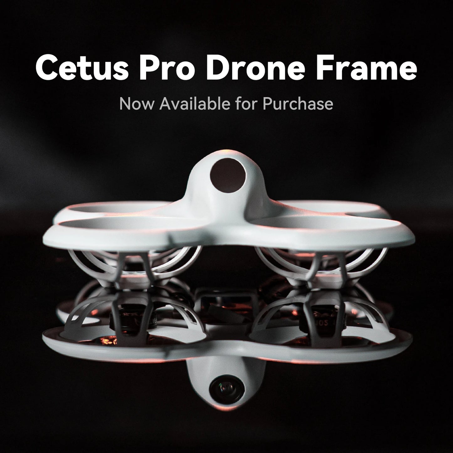 BETAFPV Cetus Pro Brushless Whoop Frame – Durable PA12 Replacement Frame for Cetus Pro Quadcopter and FPV Kit